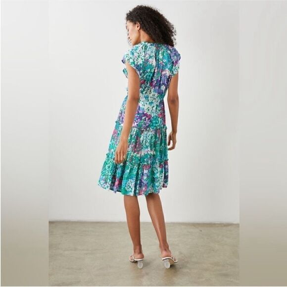 RAILS NWT Juni Floral Tie Waist Midi Gardenia
Dress M - Picture 5 of 6